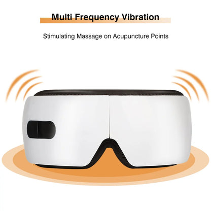 Relaxing Eye Massager: Hot Compress, Vibration, Anti-Wrinkle Care