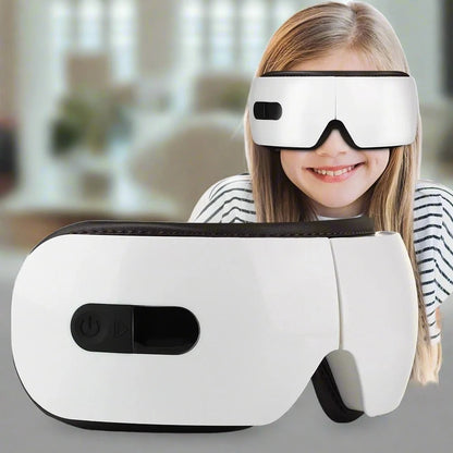 Relaxing Eye Massager: Hot Compress, Vibration, Anti-Wrinkle Care